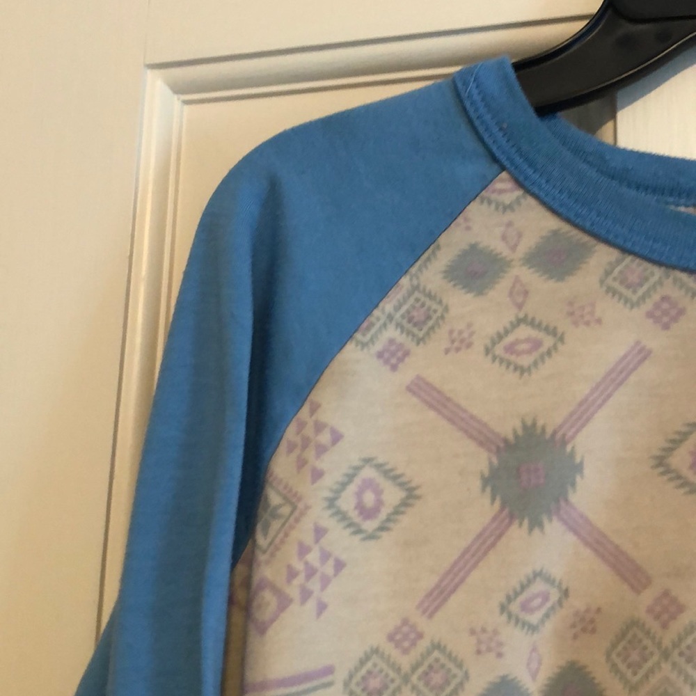 LuLa Roe Randy style baseball tee size S - Picture 4 of 5